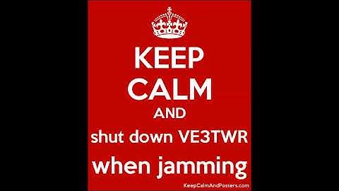 sept 1 2017 ve3twr shut down jamming by the Mothership