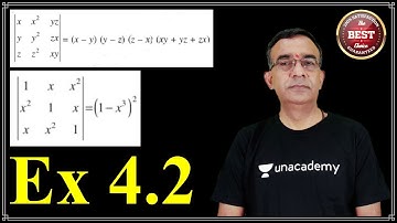 ncert class 12 maths determinants solutions exercise 4.2