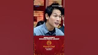SEMUA KAGET!! Masakan Priscil Lengket Banget #shorts #masterchefseason1 #chefjuna