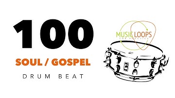 100 bpm 6/8 NeoSoul Gospel drum beat