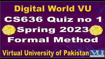 CS636 Quiz no 1 Spring 2023