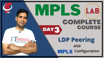 ⚙️ MPLS Configuration (Day 3) | LDP Peering, TCP Session & Hello Messages Explained |CCNP/CCNA Hindi