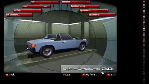 NFS Porsche Unleashed in VMware Player: 914