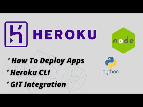 Heroku Full Setup ! Deploy NodeJs, Python, PHP apps | Heroku CLI