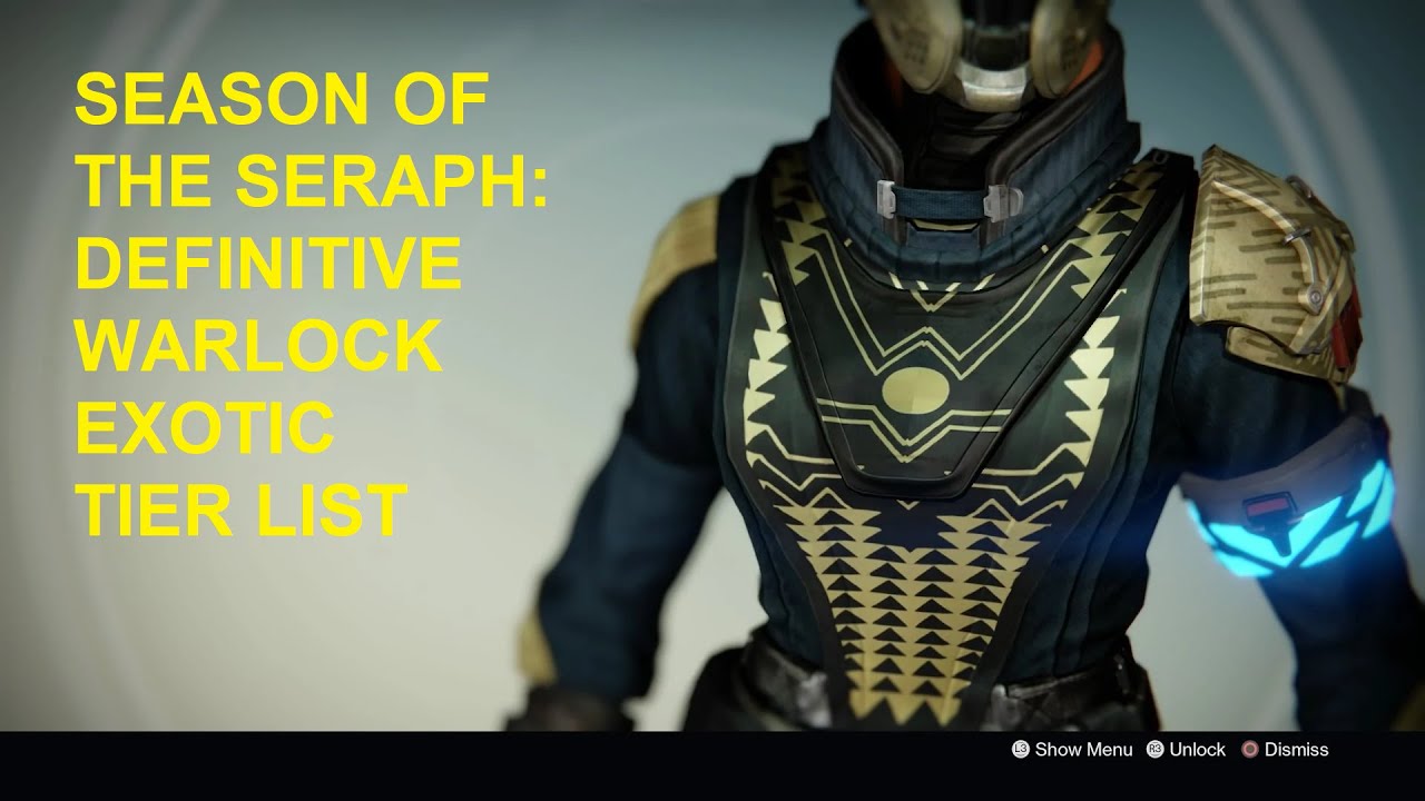 Destiny 2: Season of the Seraph - DEFINITIVE Warlock Exotic Tier List