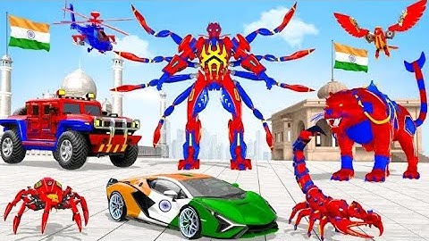 Multi Robot Tank Transform - Robot Fighting Game : Android gameplay FHD