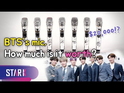 BTS&amp;#39;s <strong>mic</strong>, <strong>how</strong> much is <strong>it</strong> worth? (방탄소년단 친필 사인 마이크, 가치는 얼마?)