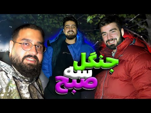 جنگل بکر مرزن آباد ساعت 3 صبح