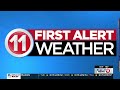 Clouds will gradually clear as we go throughout the day... Tori Alvarado's First Alert Weather Fo...