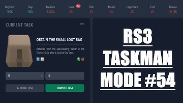 #RS3 Journey Of Taskman Micks #54 (#Runescape 3 Taskman Mode)