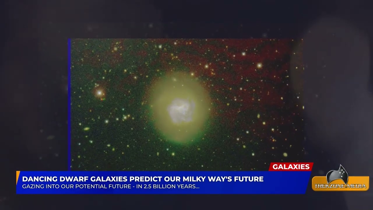 Танцующие карликовые галактики предсказывают будущее нашего Млечного Пути