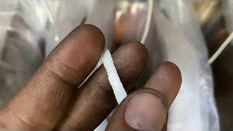 5mm Elastic thread Ear Loop for N95 mask making, ELASTIC CORD, ELASTIC DORI