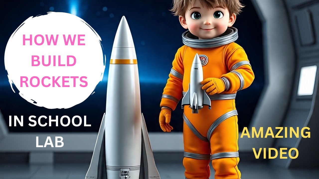 How We Build Rockets in a School Lab 🚀 Fun Rocket Science for Kids ...