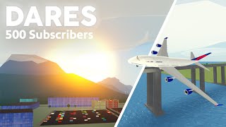 PTFS DARES! (500 Subscribers)