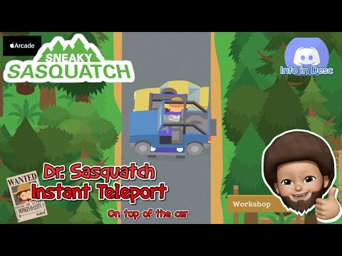 Sneaky Sasquatch - Dr. Strange Sasquatch | Instant Teleport on top of a car