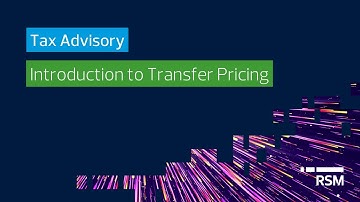 Tax Advisory - Introduction to Transfer Pricing