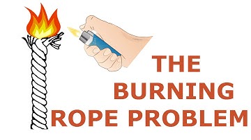 Only for geniuses!!!the burning rope problem-logic puzzles