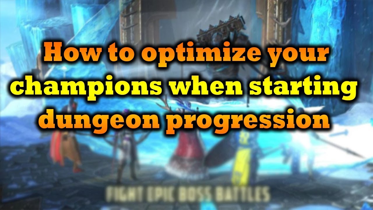 Optimizing For Progression Raid Shadow Legends Youtube