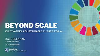 Cultivation 2026: Beyond Scale: Cultivating a Sustainable Future for AI (Keynote)