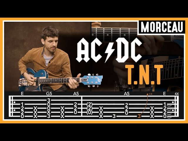 Cours de Guitare : Apprendre TNT d'AC/DC - YouTube