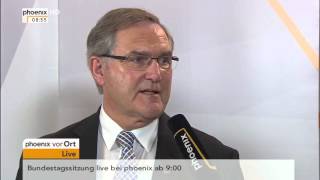 60 Jahre Bundeswehr Interview Mit Franz Josef Jung Cdu Und Omid Nouripour Grüne Am 12.11.2015