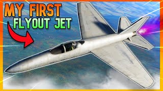 Building My FIRST 'Fighter JET' Was More ADVANCED! in This GAME! | FLYOUT