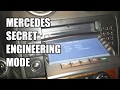 Mercedes Engineering Mode and explanation of menu items