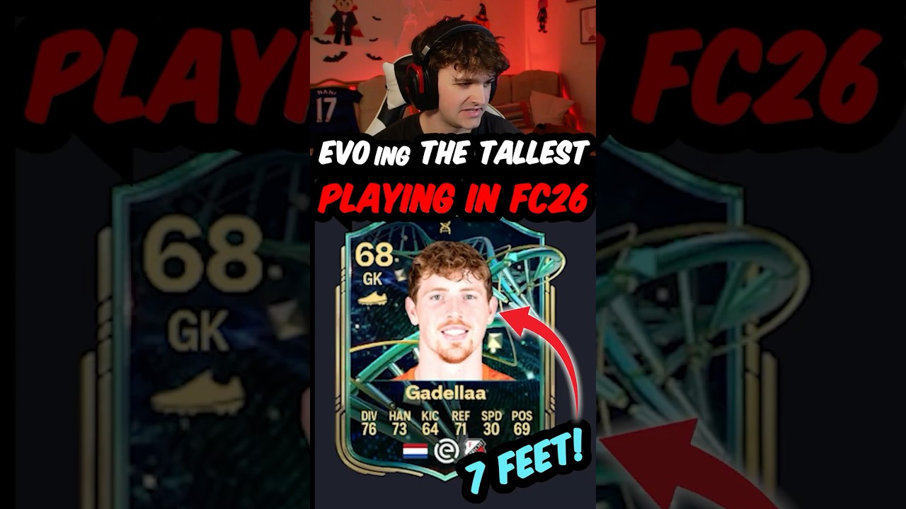 PUTTING THE TALLEST PLAYER IN THE GAME INTO A 2nd EVO!🔥 We're gonna have the best GK in the game!