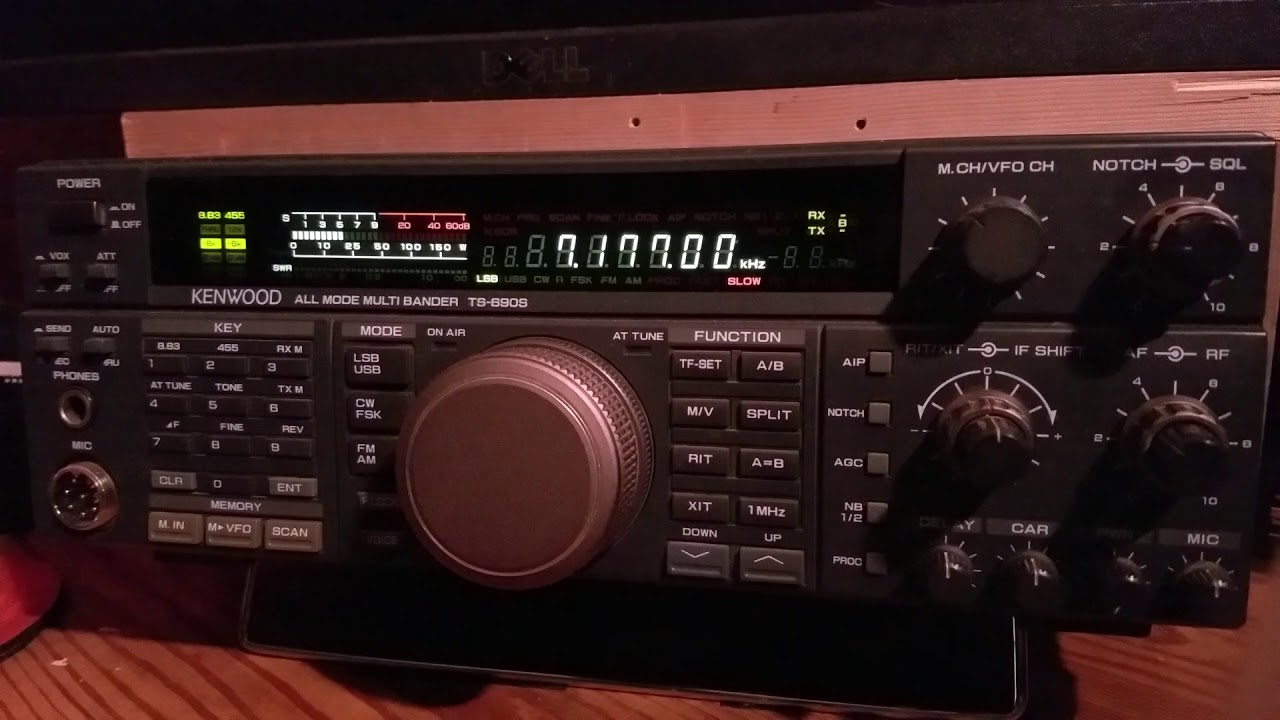 Kenwood ts-690s - YouTube