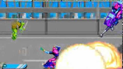 Teenage Mutant Ninja Turtles (arcade game) - part 2