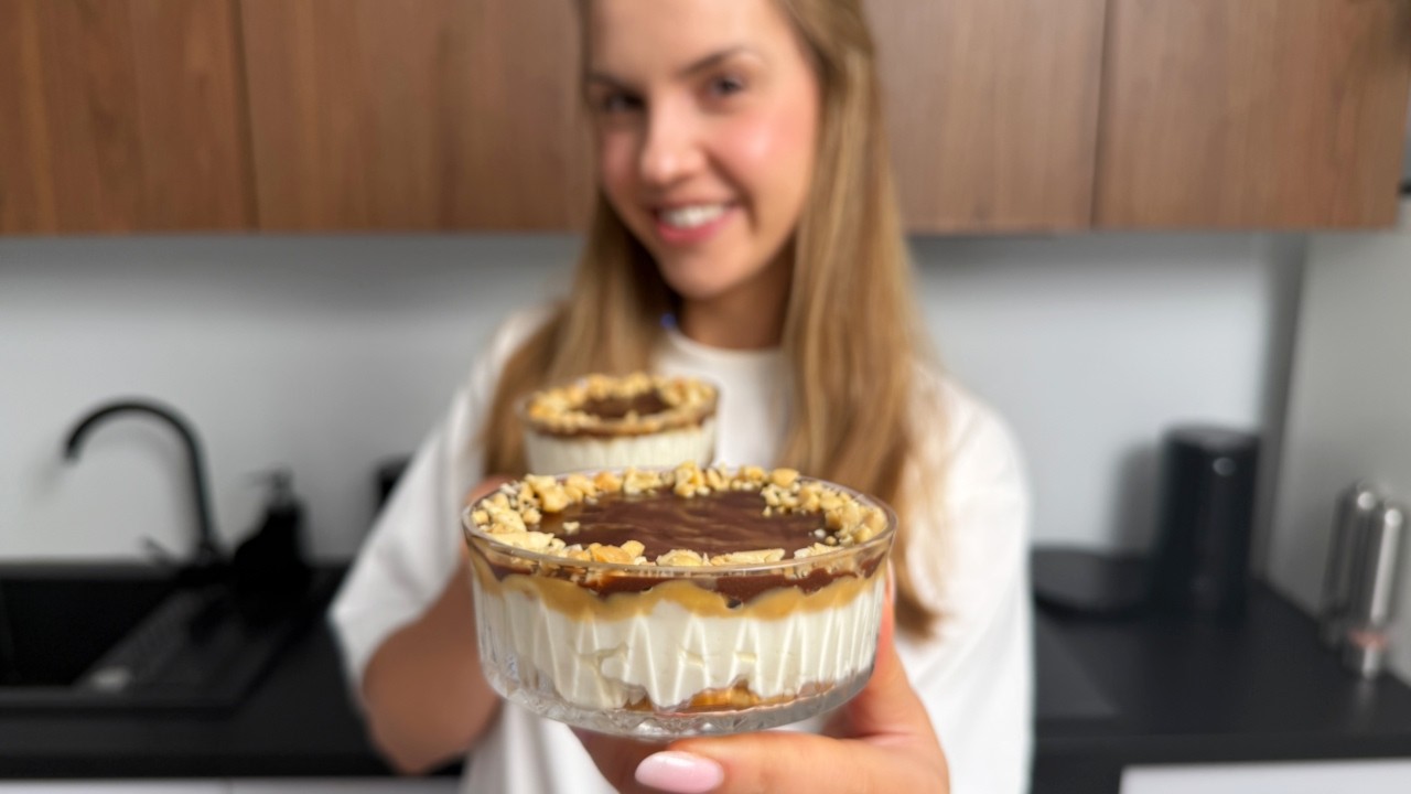 Serniczki BEZ pieczenia Snickers