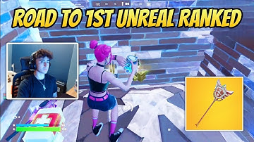 Pxlarized Road To 1ST UNREAL RANKED With FNCS Pickaxe