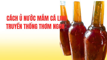 Cách Ủ Nước Mắm Cá Linh Truyền Thống Thơm Ngon
