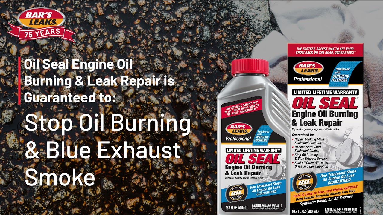 At 205 Reseal Bar Leaks OIL SEAL - Engine Oil Burning & Leak Repair ...