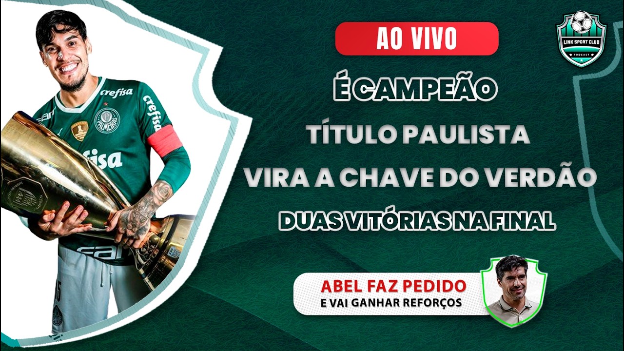 TÍTULO PAULISTA MUDA CHAVE DO PALMEIRAS PARA 2026!, ABEL FERREIRA PEDE E VAI TER REFORÇOS E MAIS