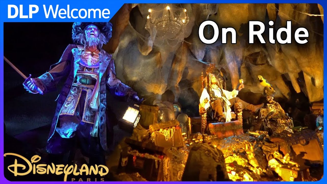 [4K - Extreme Low Light] Pirates of the Caribbean 2021 - Disneyland Paris