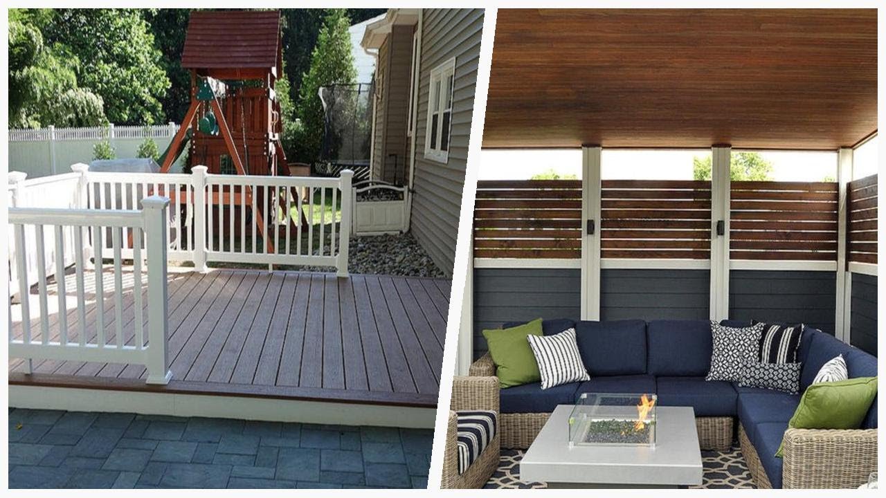 75 Backyard Deck With A Fire Pit Design Ideas You'll Love 😊