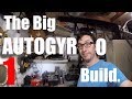 Scratch built Petrol RC Autogyro. Part 1.