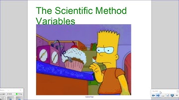 Scientific method hypotheses and variables