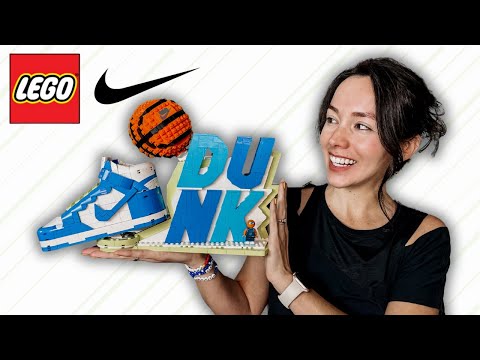 LEGO Nike Dunk x LEGO set REVIEW 43008