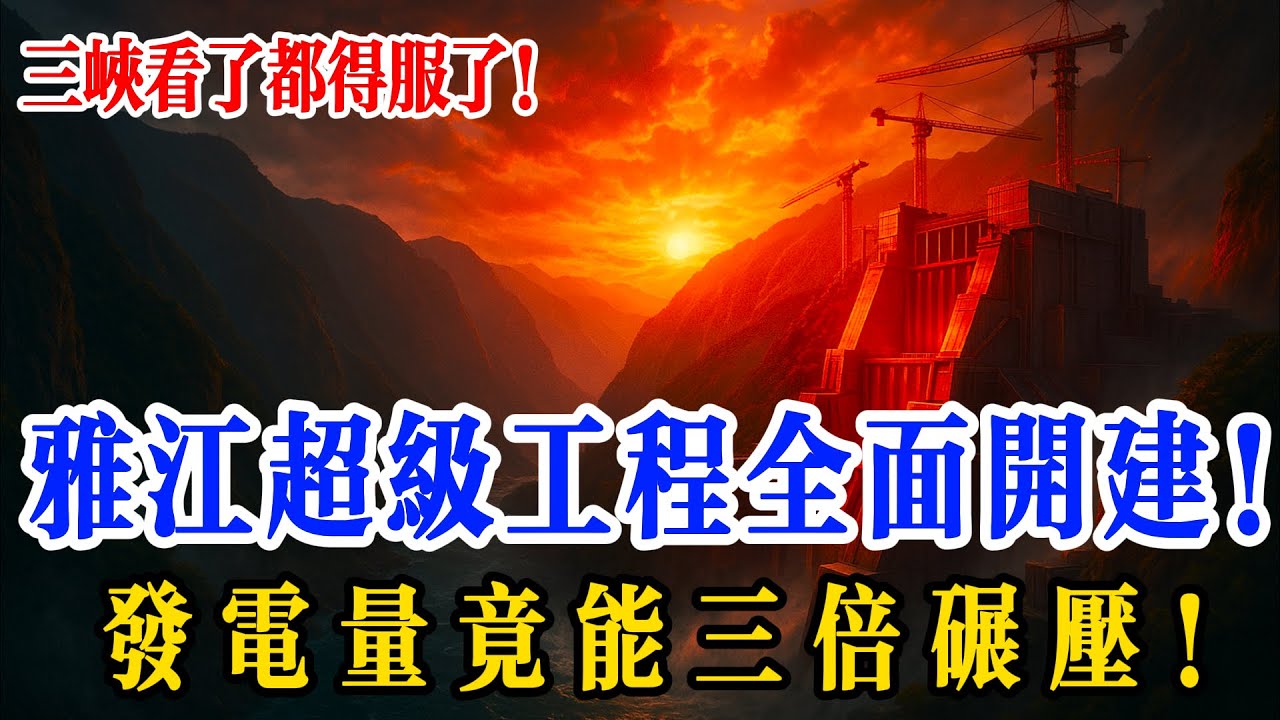 三峽看了都服！西藏雅魯藏布江超級工程開建，發電量 3 倍碾壓，竟能喂飽 4 億人？