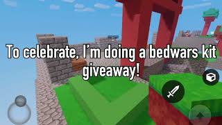 ROBLOX BEDWARS KIT GIVEAWAY | Roblox | T0RNADO