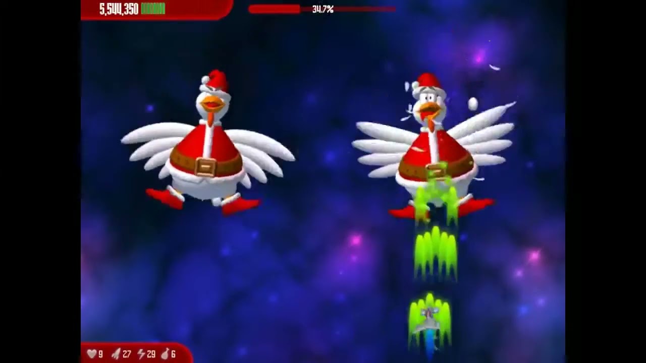 Chicken Invaders 3: Xmas - Mai devreme și-n viteză!
