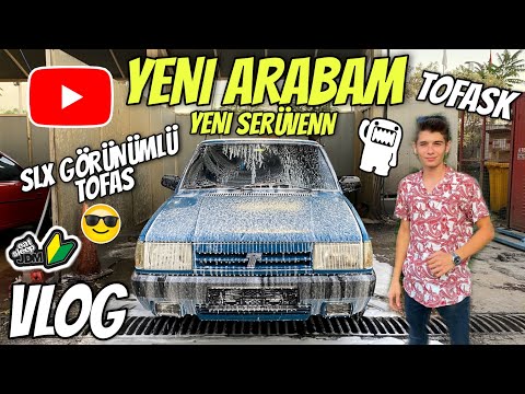 YENI ARABAM YENI SERÜVEN SLX GÖRÜNÜMLÜ ŞAHİN YIKAMAYA GIDIYORUZ VLOG #izmir #berkcakmak #tofas