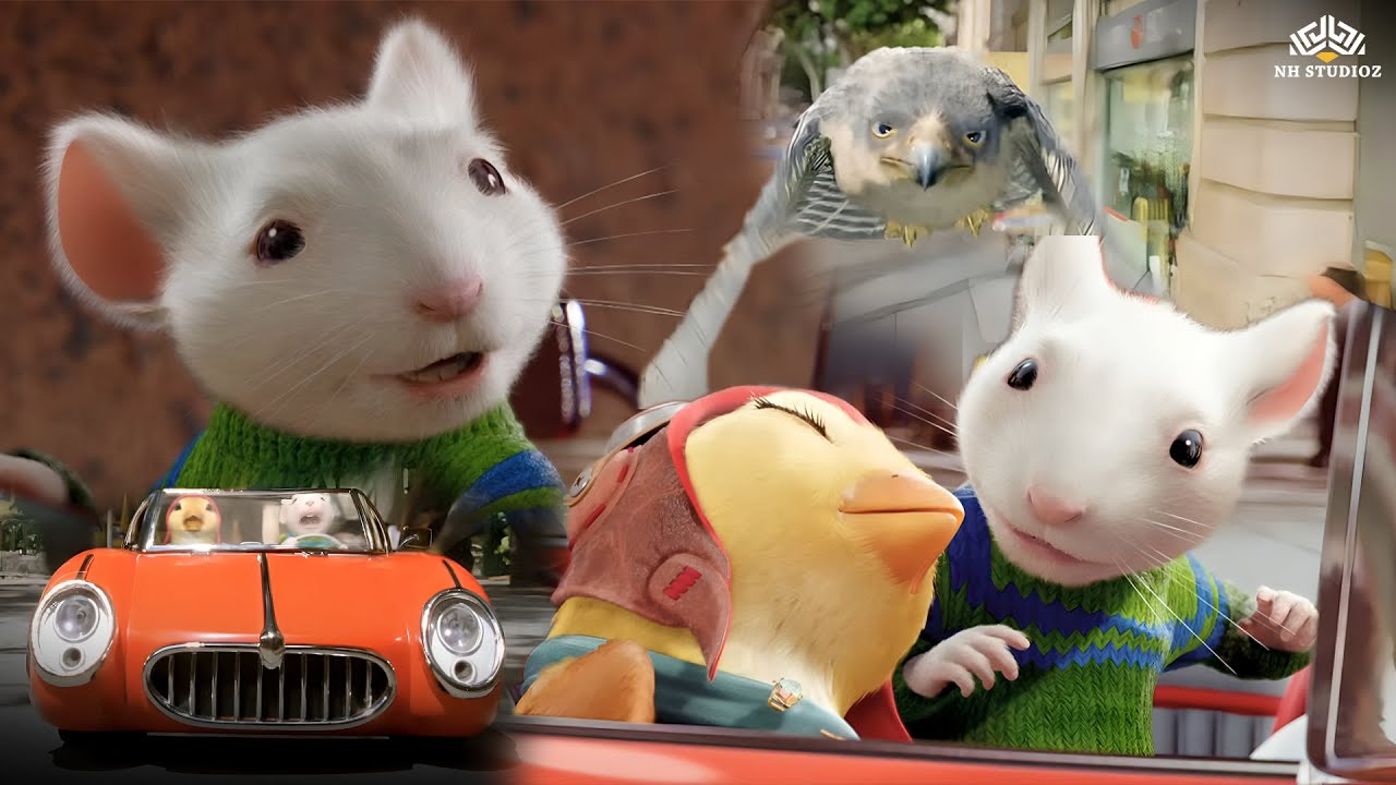 Best of Stuart Little Scenes | Cute, Funny & Emotional Moments 🐭 | Family Movie Compilation