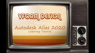 Alias 2020 SubD Modeling Tutorial, Part I: Interface