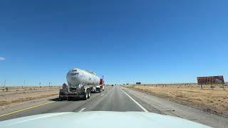 Driving from Lordsburg, New Mexico to the Continental Divide Trading Post