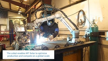 Vectis Case Study - MT Solar - Cobot Welding Tool