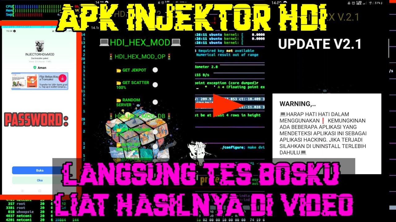 APK INJEKTOR HIGGS DOMINO FULL CONFIG LANGSUNG PEMBUKTIAN MAZEE YouTube