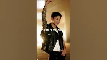 Jungkook S Cheeks Before Military Vs After Military Shorts 